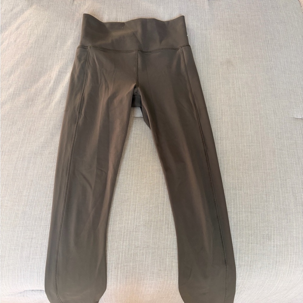 Vuori Olive Green  Performance Leggings